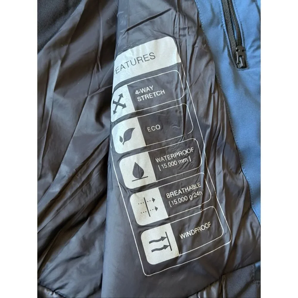 2117 Of Sweden Ski jacket Gardet MS‎ Womens Gorpcore Blue Hooded 2XL